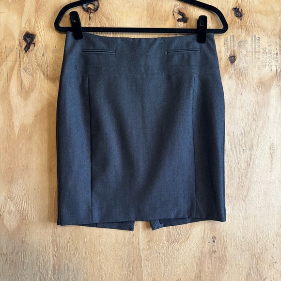 Express Dresses & Skirts - Express Charcoal Heather Grey Pencil Skirt Sz 4